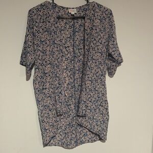 LuLaRoe Floral Print Bianka Cardigan